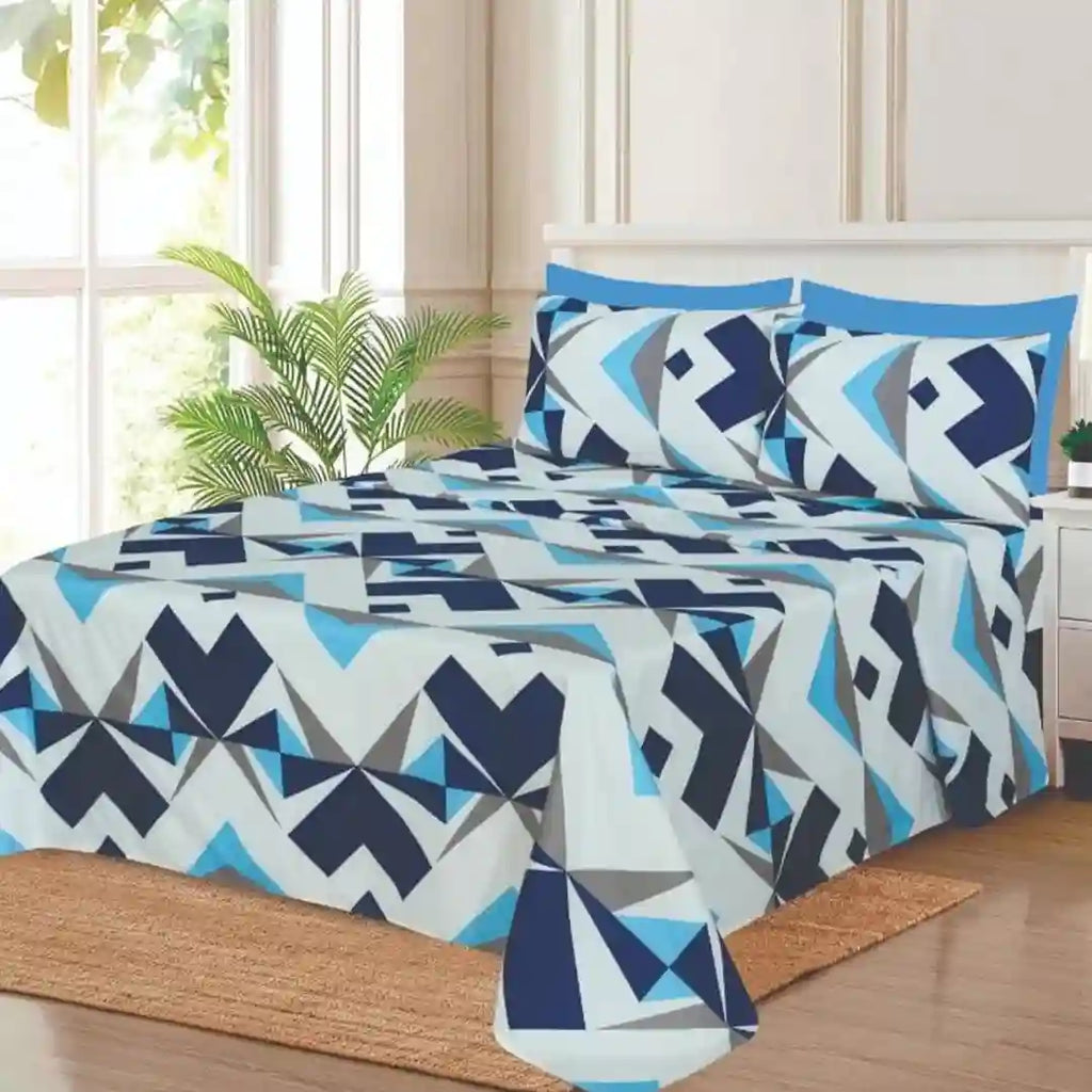 WHOLESALE 6 PCS PRINTED BEDSHEET SET (8000S) -C$195.00