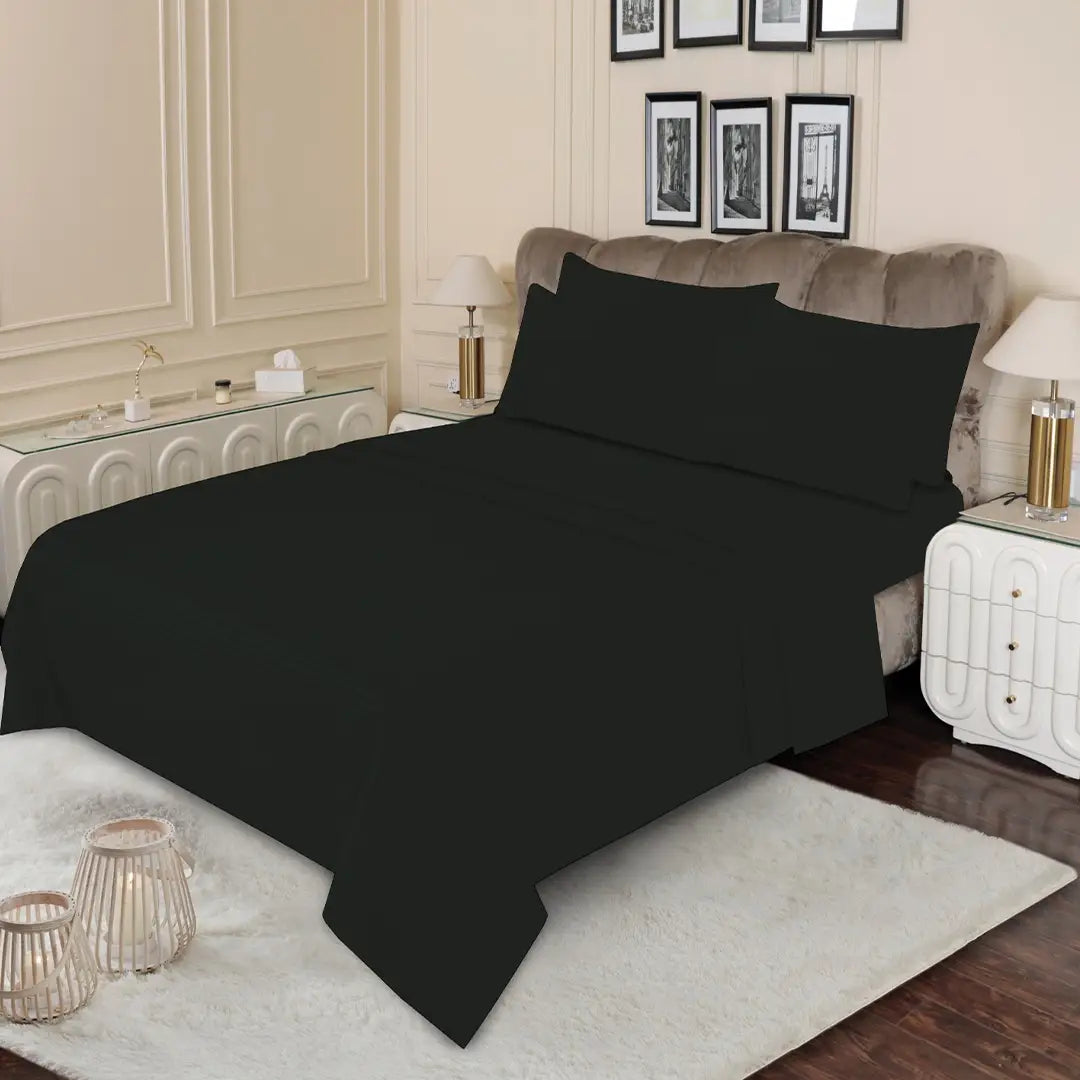 6 PCS DYED STRIPED SHEET SET (4000S)