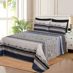 WHOLESALE 6 PCS PRINTED BEDSHEET SET (8000S) -C$195.00