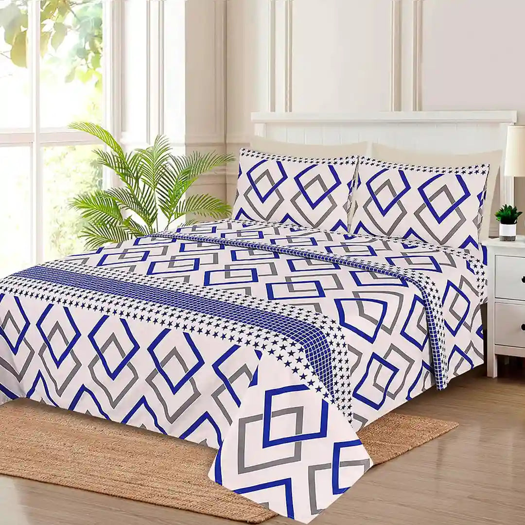 WHOLESALE 6 PCS PRINTED BEDSHEET SET (8000S)-C$195.00