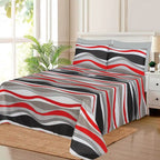 WHOLESALE 6 PCS PRINTED BEDSHEET SET (8000S)-C$215.00