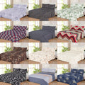 3 PCS FITTED SHEET SET (2900S)-BULK CASE WITH 12 UNIQUE DESIGNS