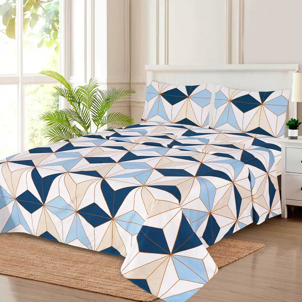 WHOLESALE 6 PCS PRINTED BEDSHEET SET (8600S)-C$215.00