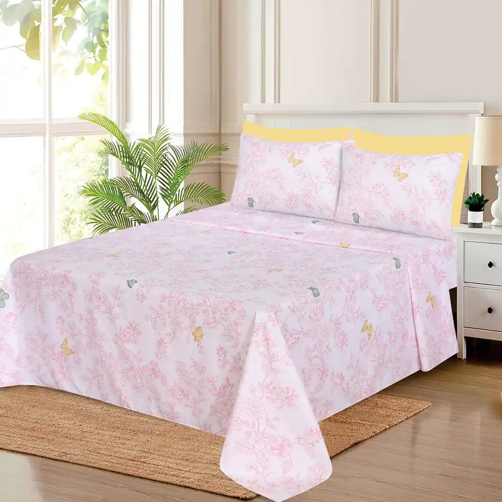WHOLESALE 6 PCS PRINTED BEDSHEET SET (8000S) -C$195.00