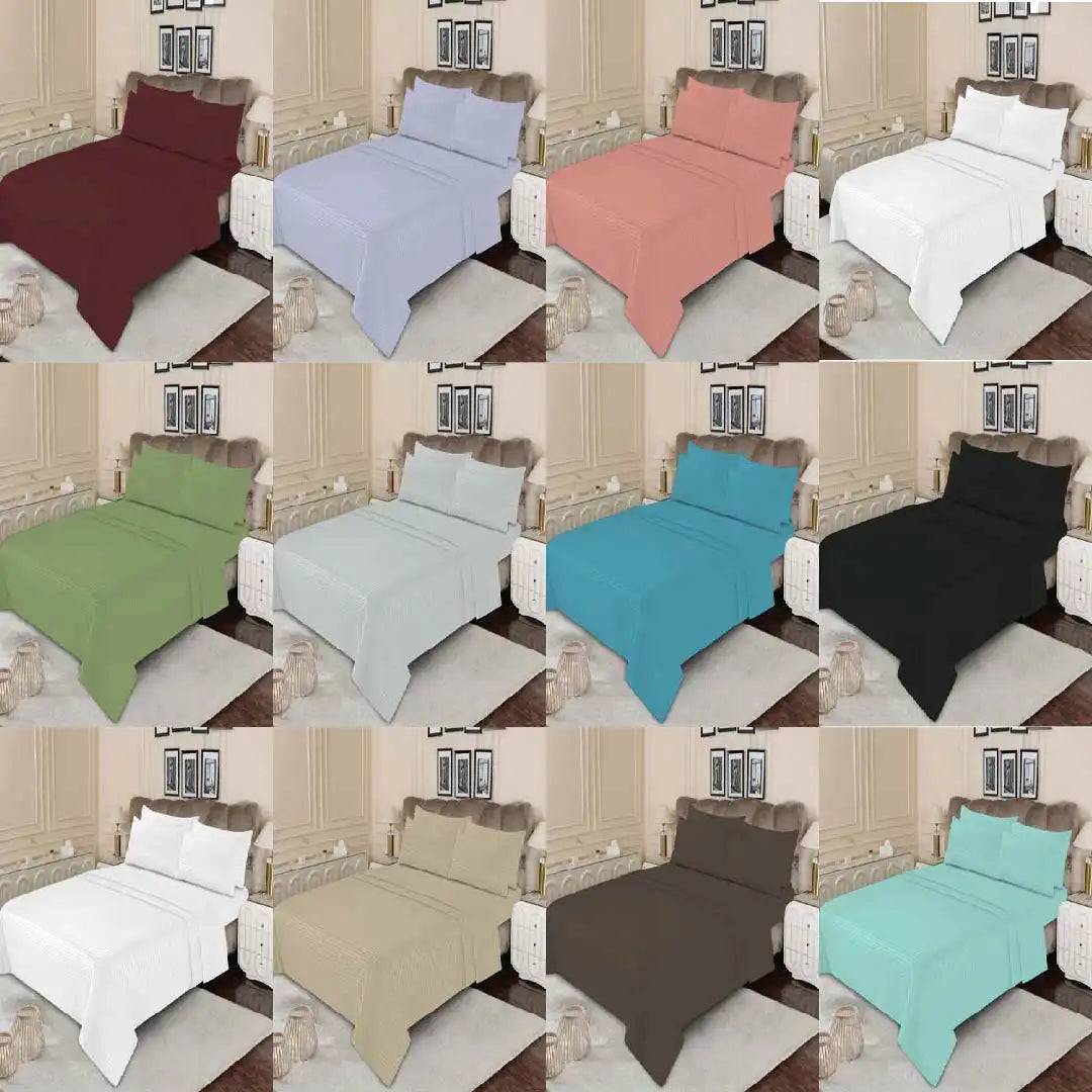6-Piece Striped Sheet Set (4000S)