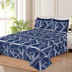 WHOLESALE 6 PCS PRINTED BEDSHEET SET (8000S)-C$195.00