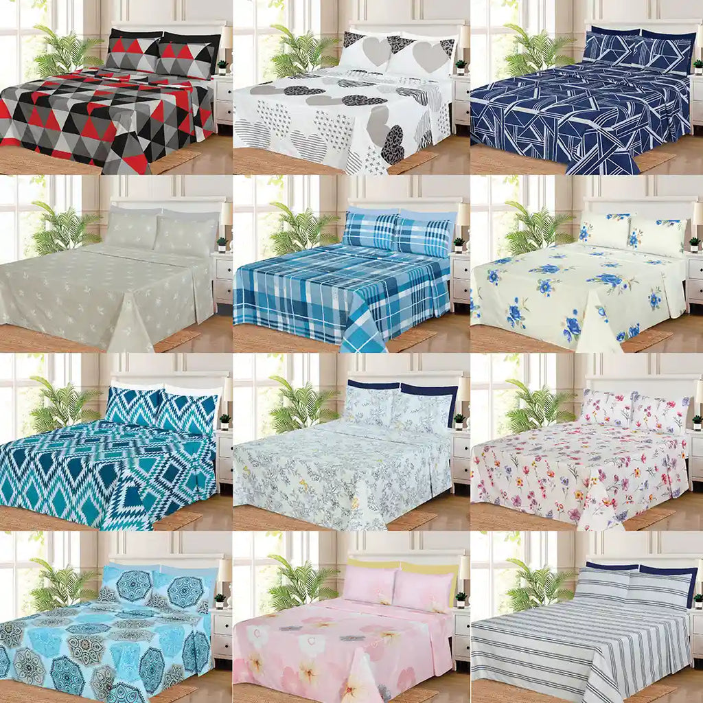 6-Piece Printed Sheet Set (8000S)