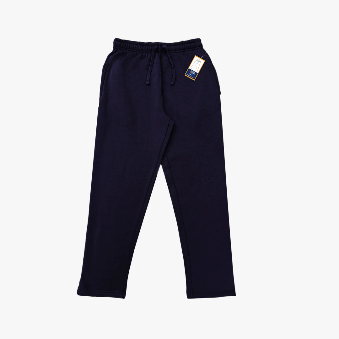 Navi Blue Open Bottom Trouser