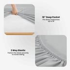 WHOLESALE 6 PCS DYED STRIPED SHEET SET (4000S) — Bulk Case With 12 Unique Designs