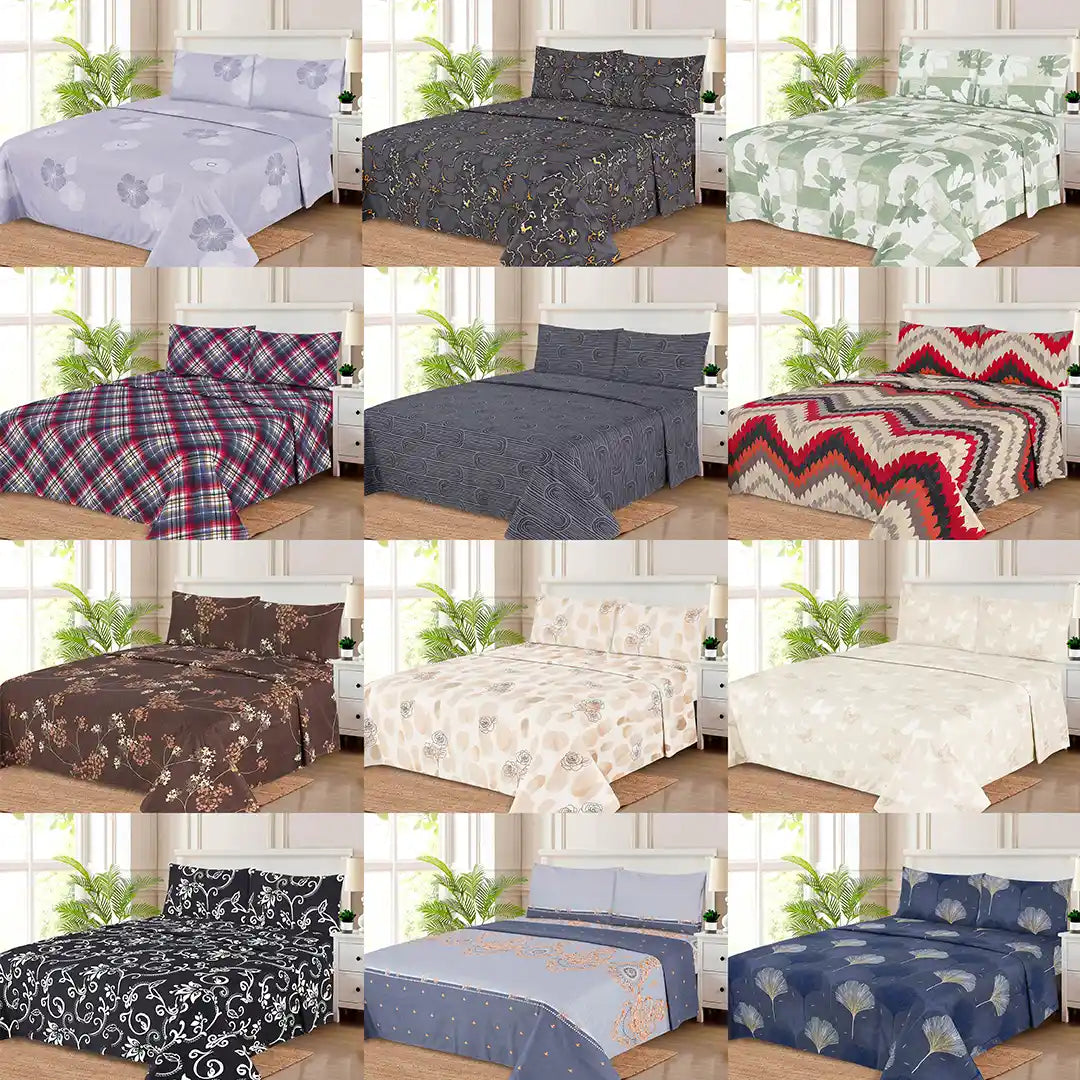 WHOLESALE 3 PCS FITTED SHEET SET (2900S) –C$145.00