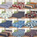 WHOLESALE 6 PCS PRINTED BEDSHEET SET (8000S)-C$195.00