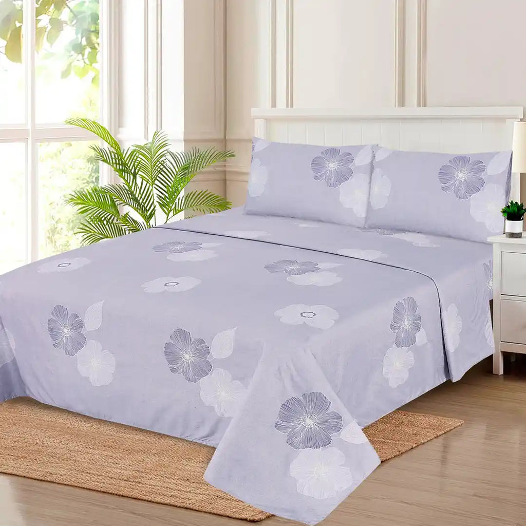 3 PCS FITTED SHEET SET (2900S)-BULK CASE WITH 12 UNIQUE DESIGNS