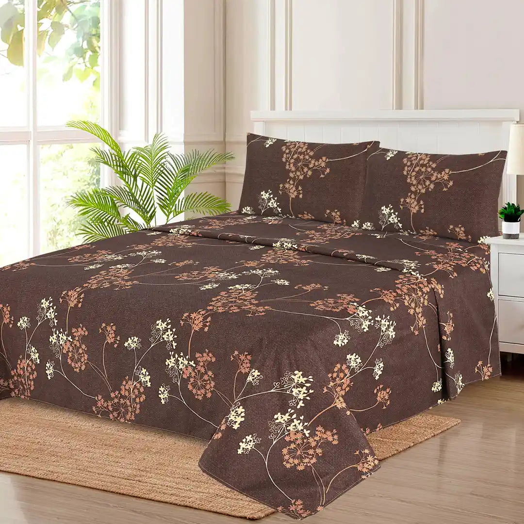 3 PCS FITTED SHEET SET (2900S)-BULK CASE WITH 12 UNIQUE DESIGNS
