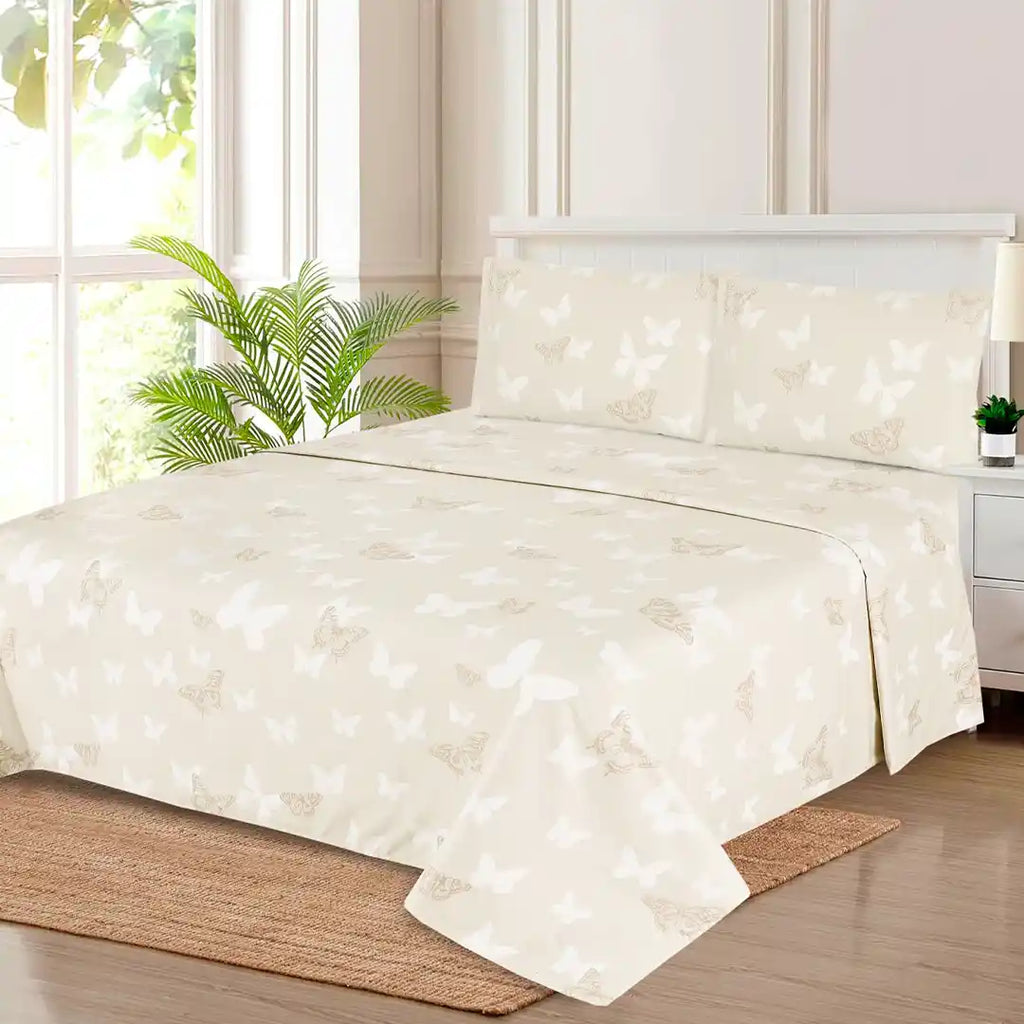 3 PCS FITTED SHEET SET (2900S)-BULK CASE WITH 12 UNIQUE DESIGNS
