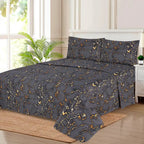 3 PCS FITTED SHEET SET (2900S)-BULK CASE WITH 12 UNIQUE DESIGNS